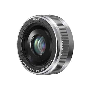 LUMIX G 20mm F1.7 Ⅱ ASPH Panasonic Lumix G Obiettivo, 20 mm/ F1.7 II ASPH, Nero
